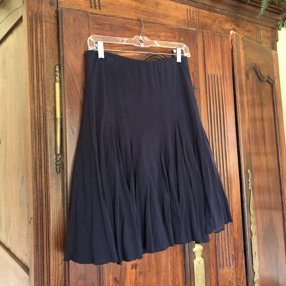 Navy skirt